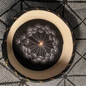 Embroidered Rope Bowl